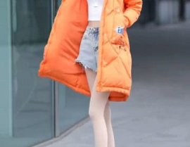 可爱的小姐姐穿羽绒服,可爱小姐姐羽绒服穿搭指南”